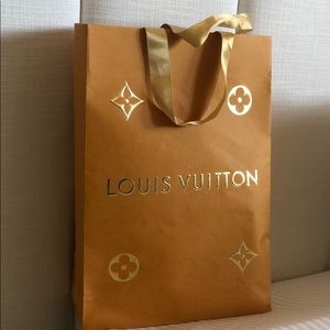 Louis Vuitton shopping bag